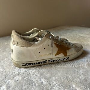 Superstar leather trainers